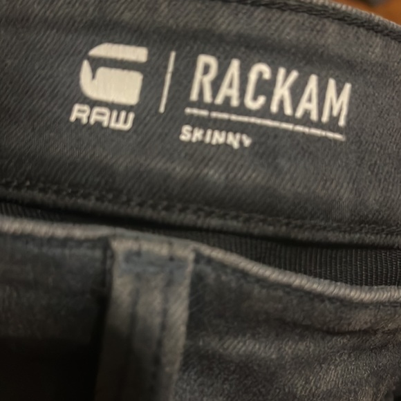G-Star Jeans - Rackam 3D Skinny - Worn in Smokey Night size 32 - Picture 5 of 5